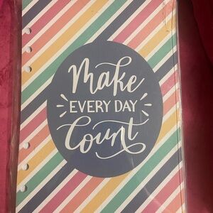 Colorful Striped Home Office Planner pack